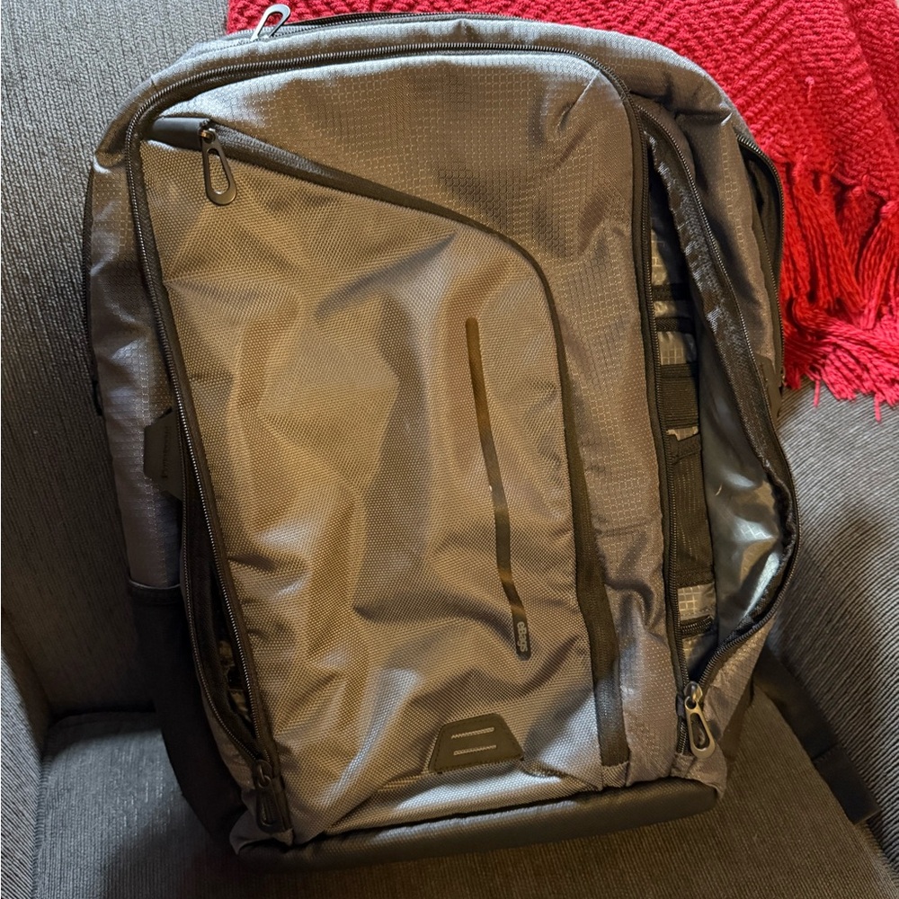 Gray Backpack for Men